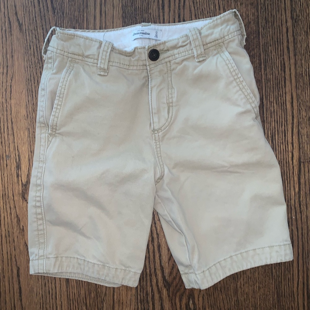 Abercrombie Kids Boy’s Size 12 Khaki Shorts